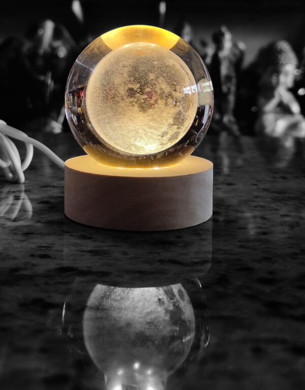 3D Crystal Glass Ball - Image 2