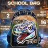 Kids Dino 3D School Bag 16 inch